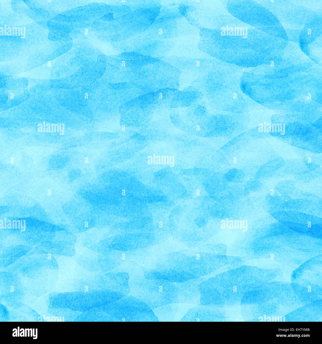 Abstract blue watercolor background. Stock Photo