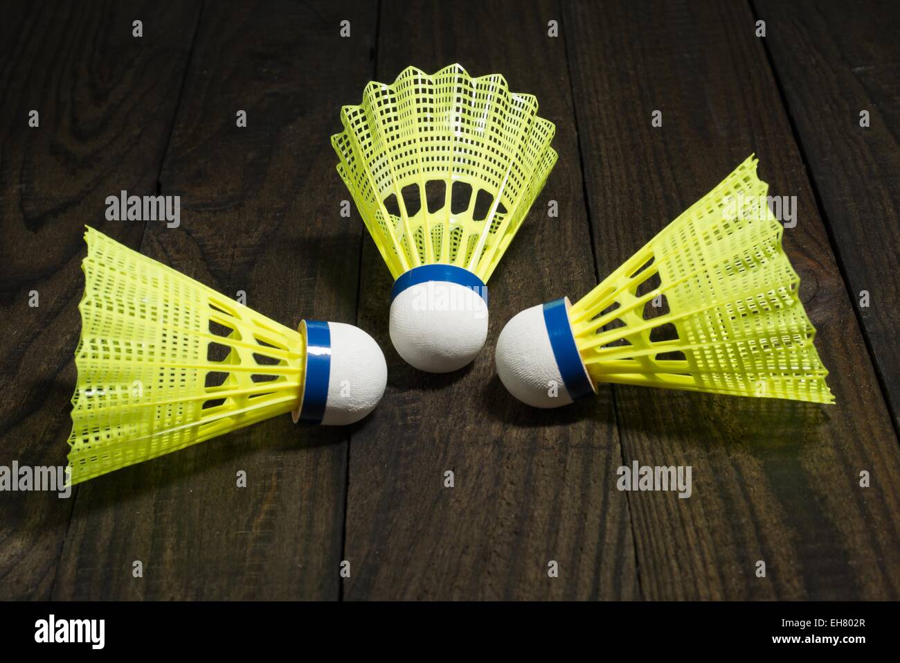 Badminton racket shuttlecock white hires stock photography and images