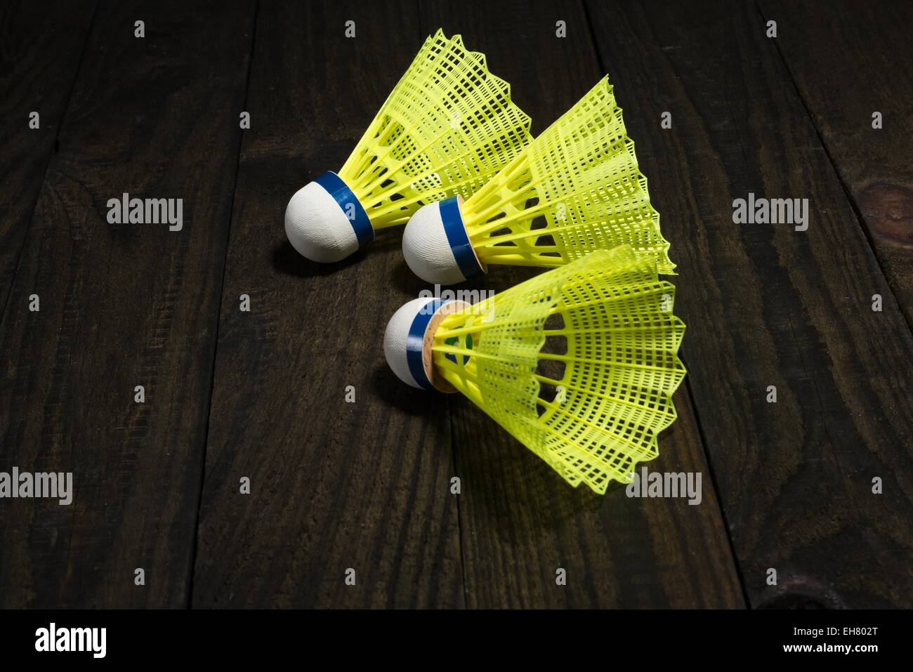 Badminton racket shuttlecock white hires stock photography and images