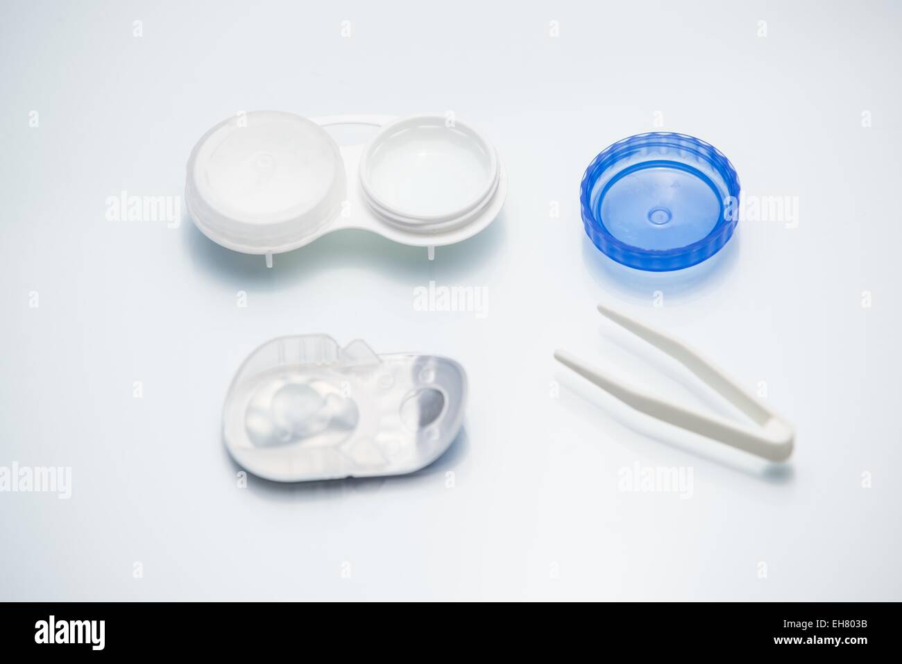 Contact lens kit Stock Photo Alamy