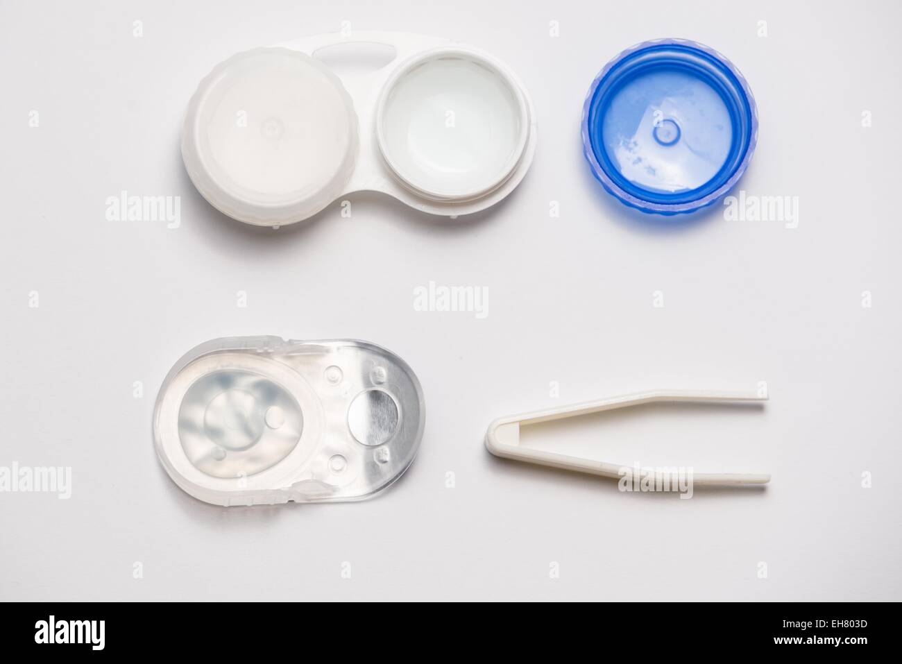 Contact lens kit Stock Photo Alamy