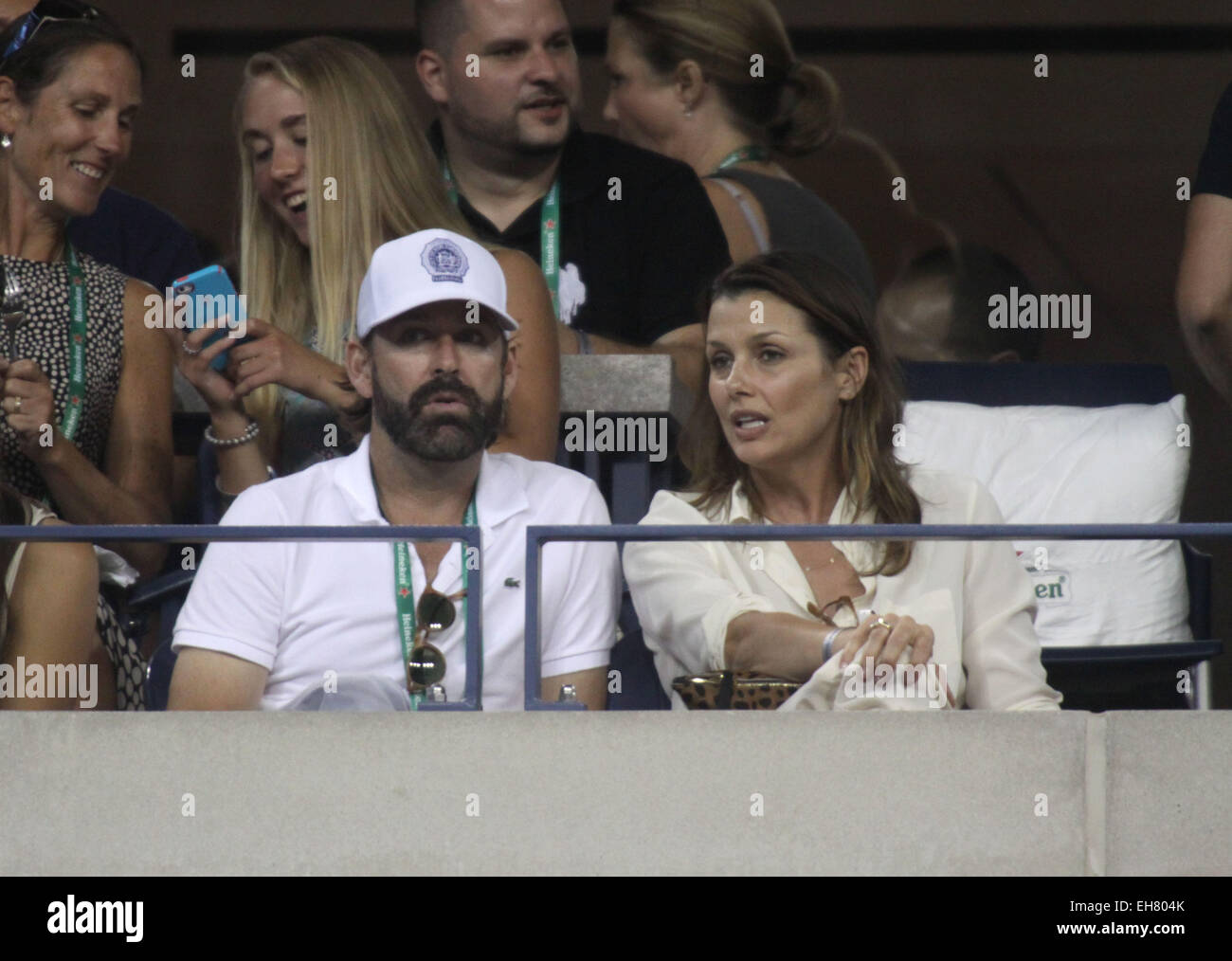 2014 US Open Tennis Championships - Day 10 - Celebrity Sightings Featuring: Bridget Moynahan Where: New York City, New York, United States When: 03 Sep 2014 Stock Photo