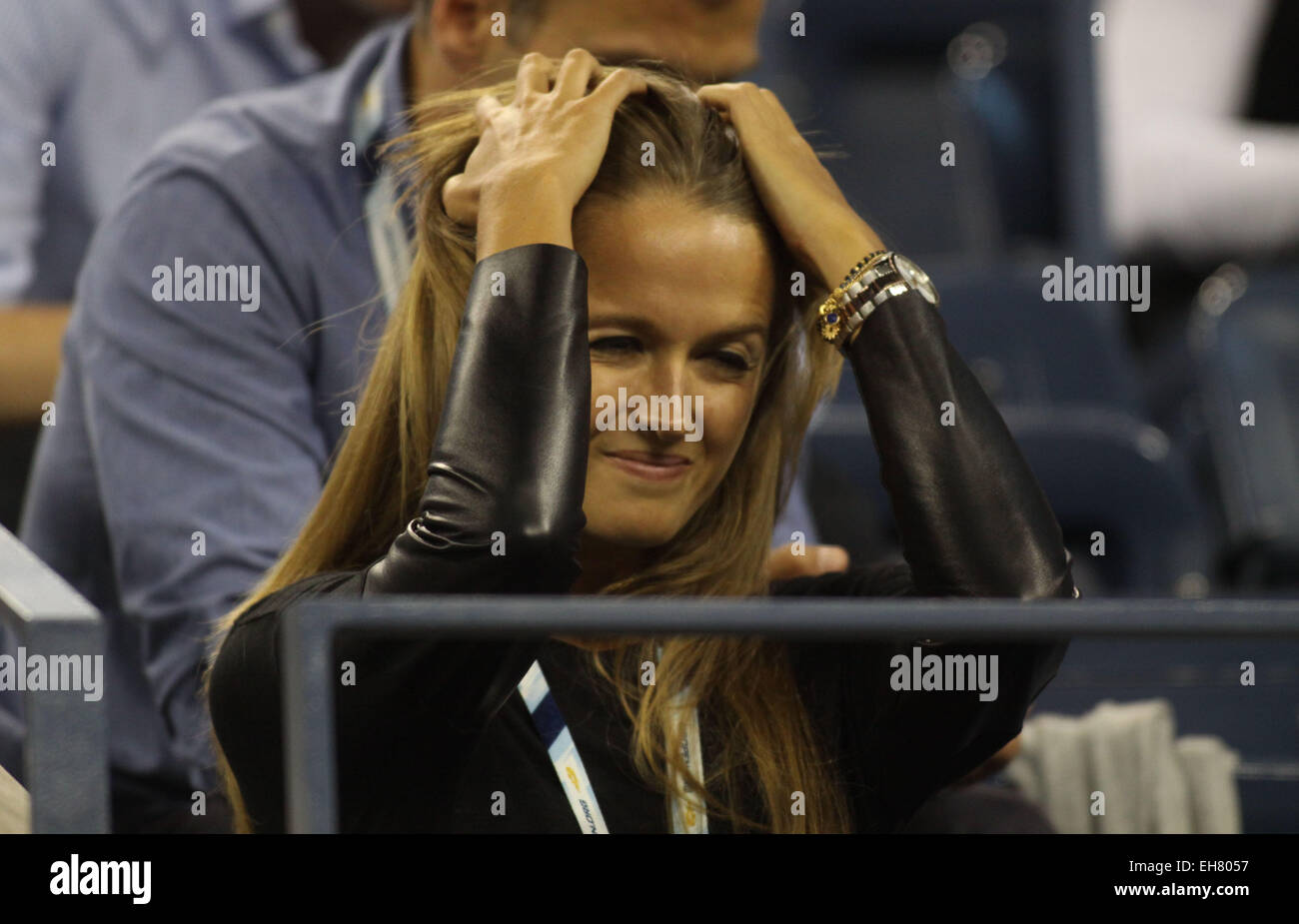 2014 US Open Tennis Championships - Day 10 - Celebrity Sightings Featuring: Kim Sears Where: New York City, New York, United States When: 03 Sep 2014 Stock Photo