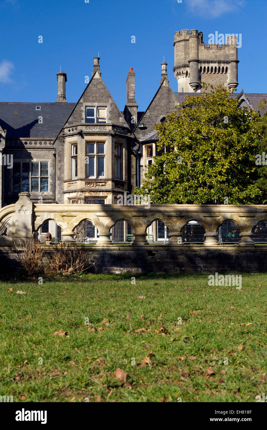 Insole Court, home of coal owner James Harvey, Llandaff, Cardiff, South
