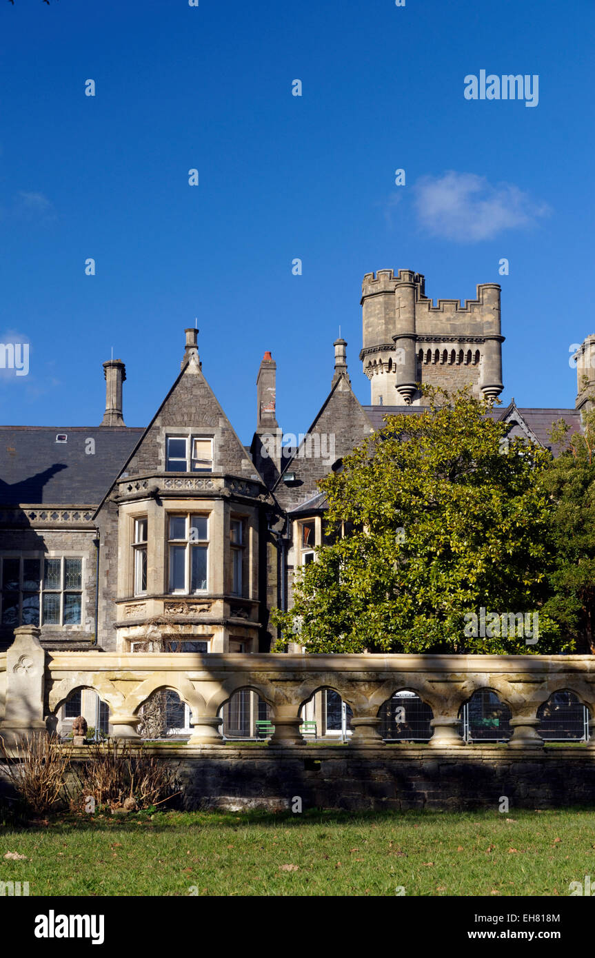 Insole court llandaff cardiff victorian mansion wales hi-res stock ...