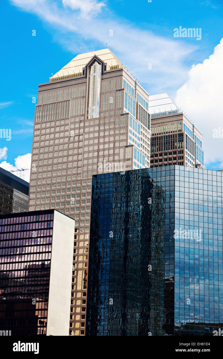 Modern architecture of Calgary. Calgary, Alberta, Canada Stock Photo