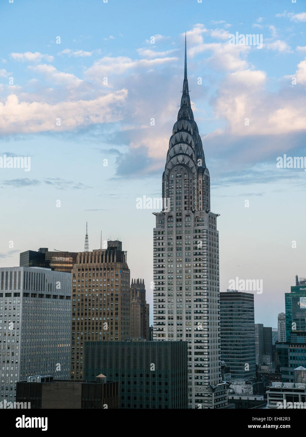 Chrysler Building, Manhattan, New York City, New York, United States of America, North America Stock Photo