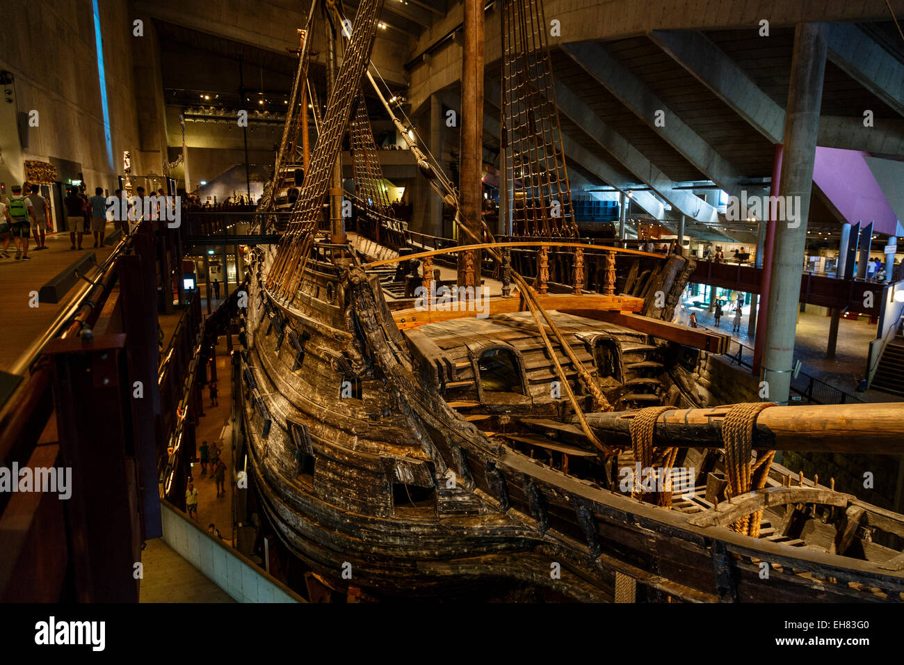 Vasa Museum, Djurgarden, Stockholm, Sweden, Scandinavia, Europe Stock Photo