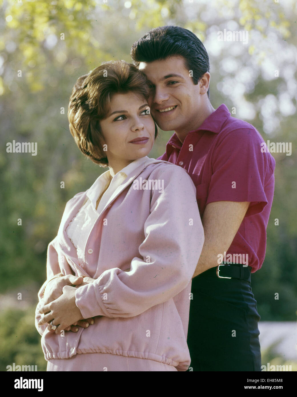 NANCY SINATRA US singer and film actress with then husband Tommy Stock  Photo - Alamy