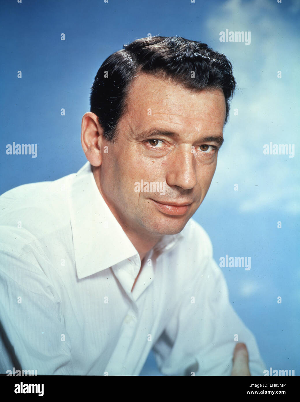 YVES MONTAND (1921-1991) French film actor about 1965 Stock Photo