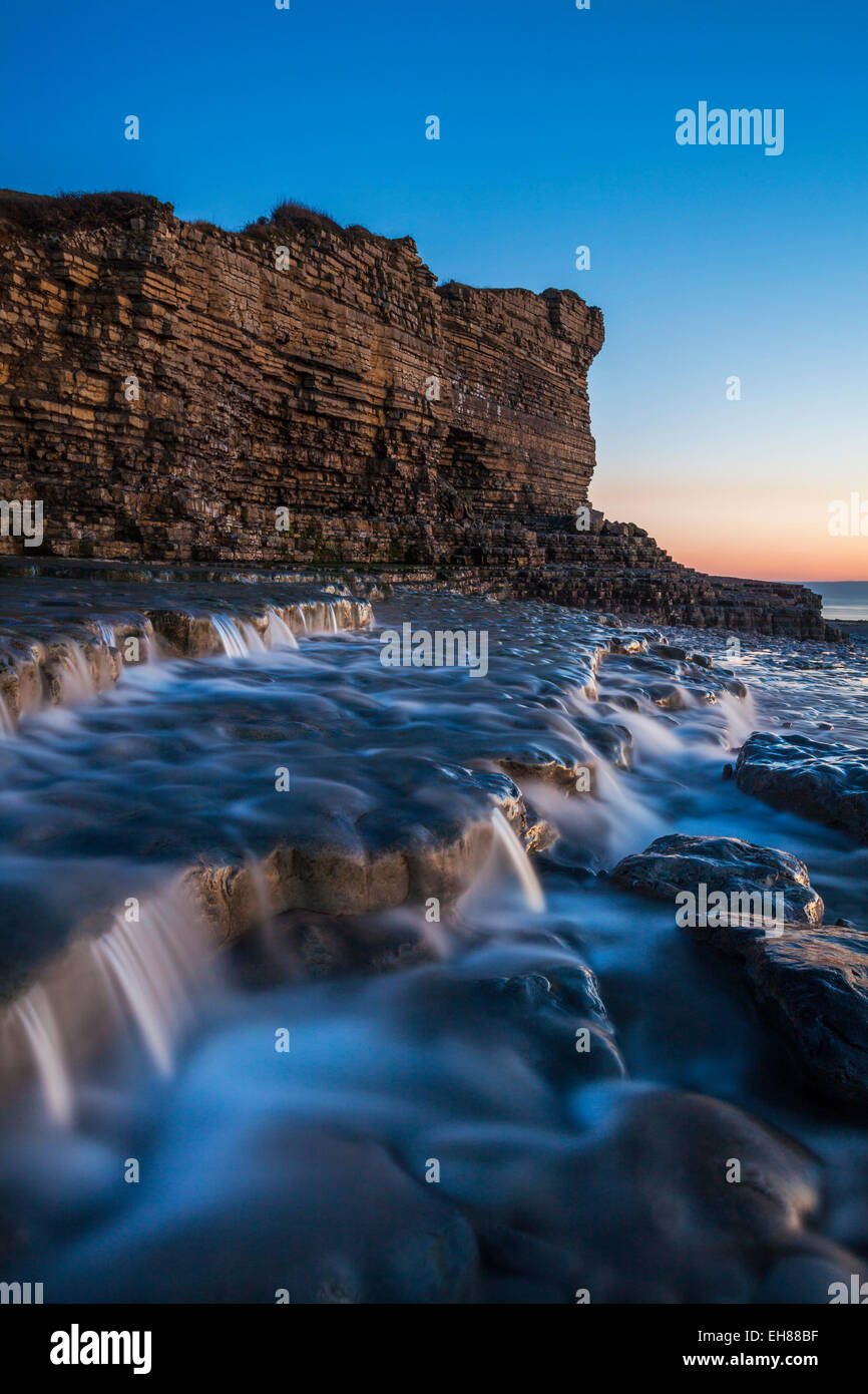 Monknash, Glamorgan Heritage Coast, Vale of Glamorgan, Wales, UK Stock Photo