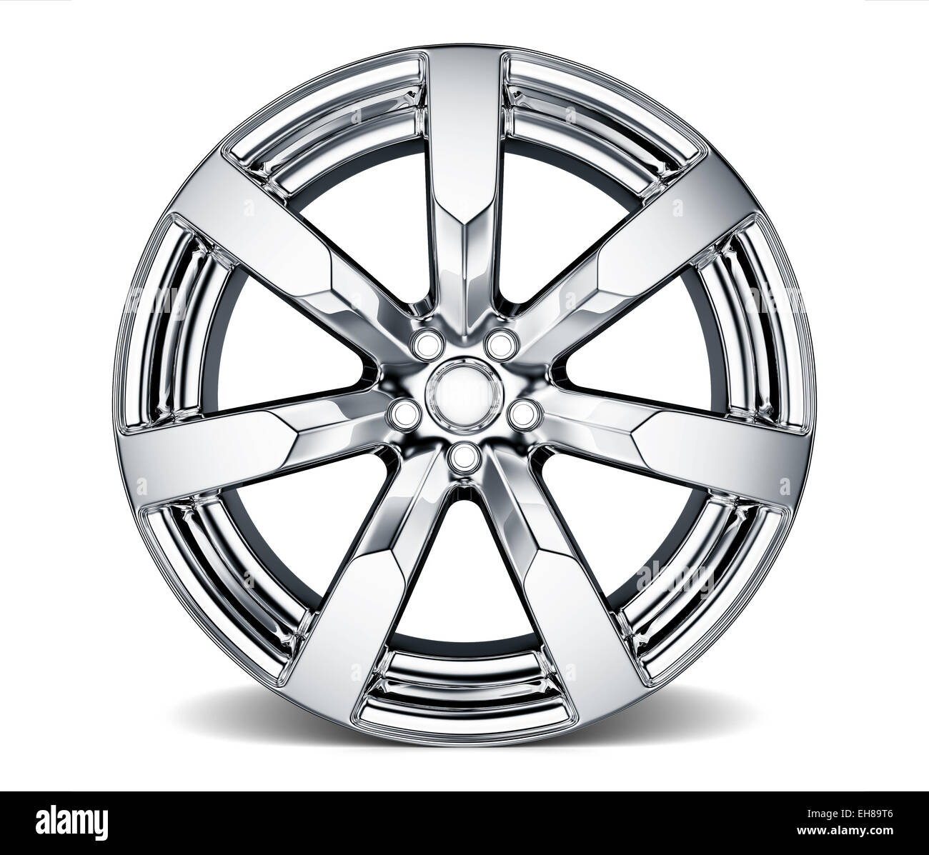 isolated wheel rim on white Stock Photo Alamy