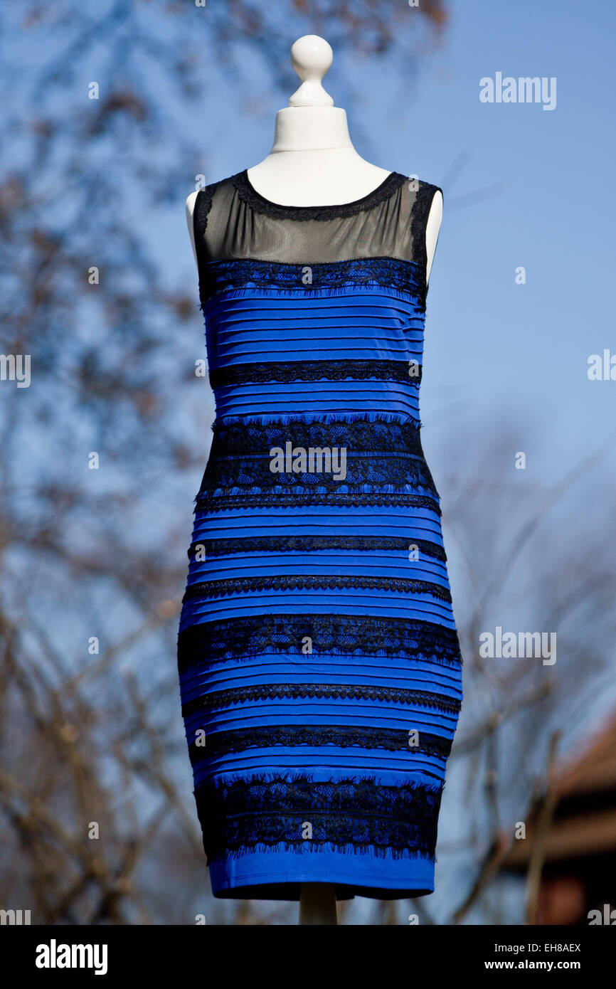 white and gold or black and blue dress