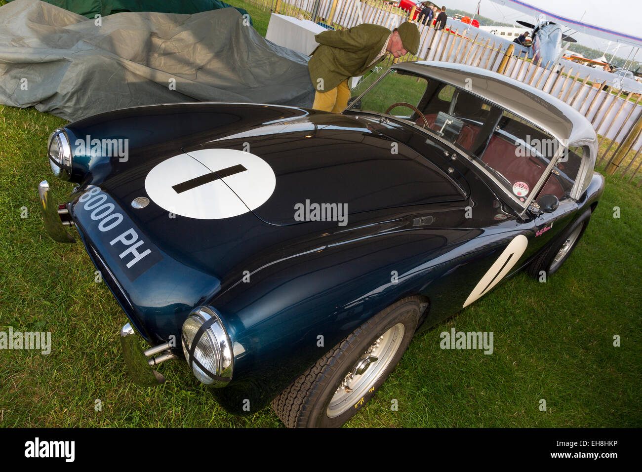 1963 AC Ace-Ford in the paddock, Fordwater Trophy race, 2014 Goodwood ...