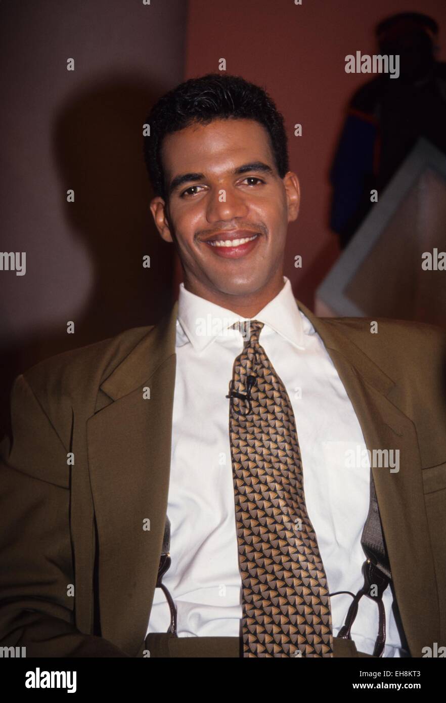KRISTOFF ST. JOHN at Joung and Restless on the Phil Donahue show 1993.l5672eg. © Ed Geller/Globe Photos/ZUMA Wire/Alamy Live News Stock Photo