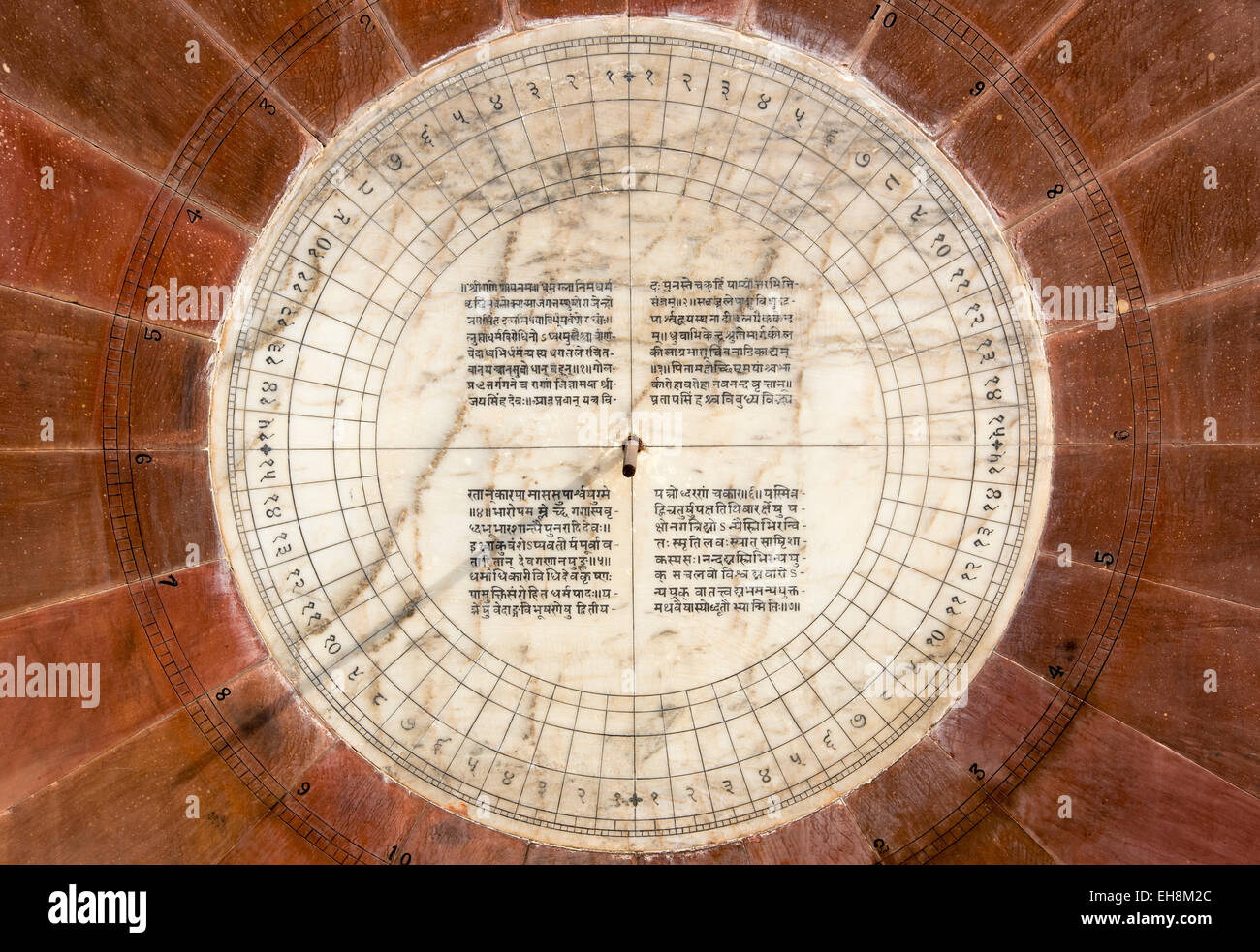 Nadivalaya Sundial at Jantar Mantar Observatory, Jaipur, Rajasthan ...