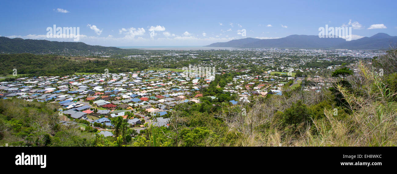 View of Cairns city, Far North Queensland, Australia Stock Photo