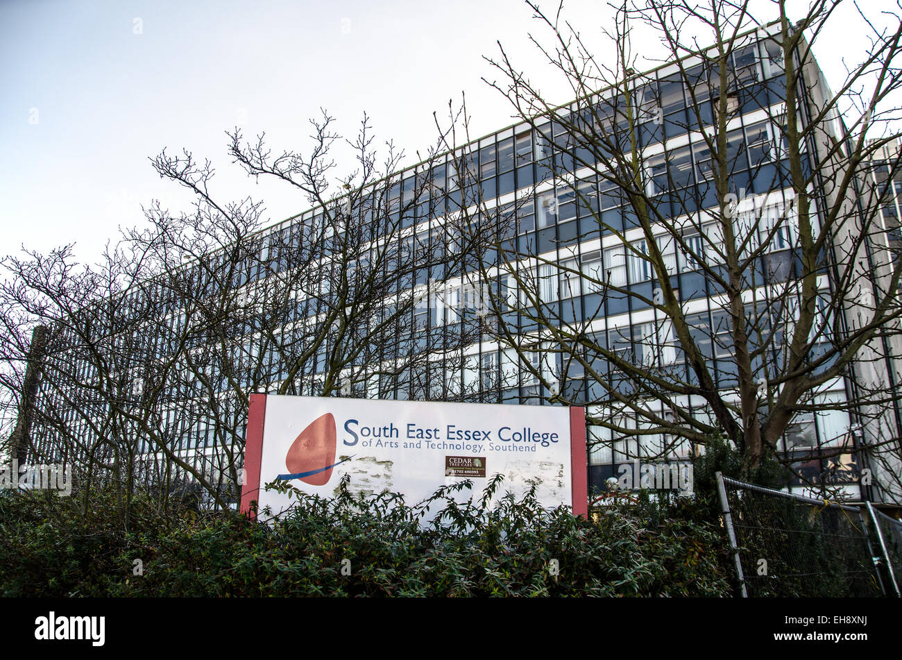 The Carnarvon Road site of the South East Essex College was the main