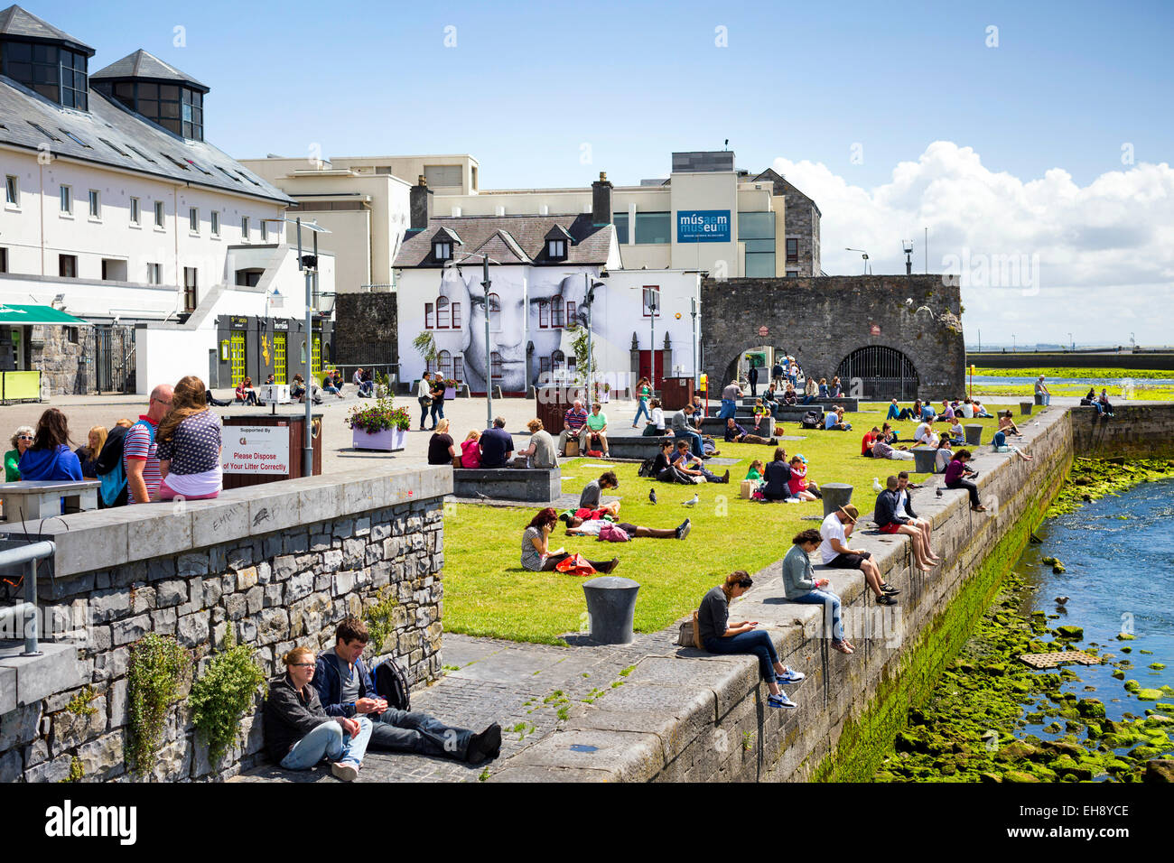 Spanish Arches, Galway City, Ireland Stock Photo Alamy
