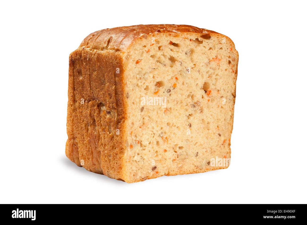 Unleavened bread isolated on a white Stock Photo