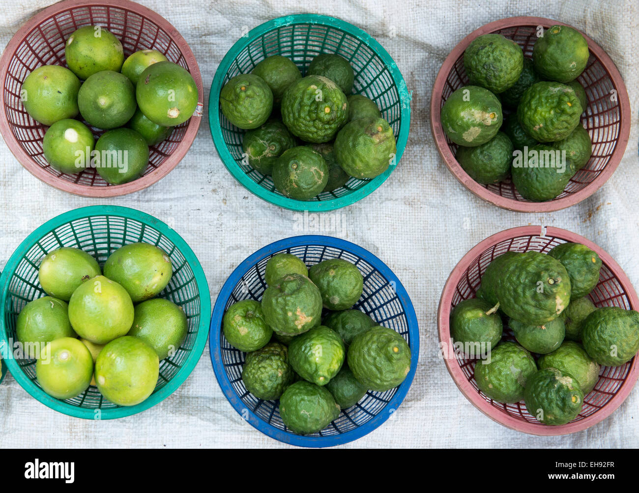 Kaffir limes hi-res stock photography and images - Alamy