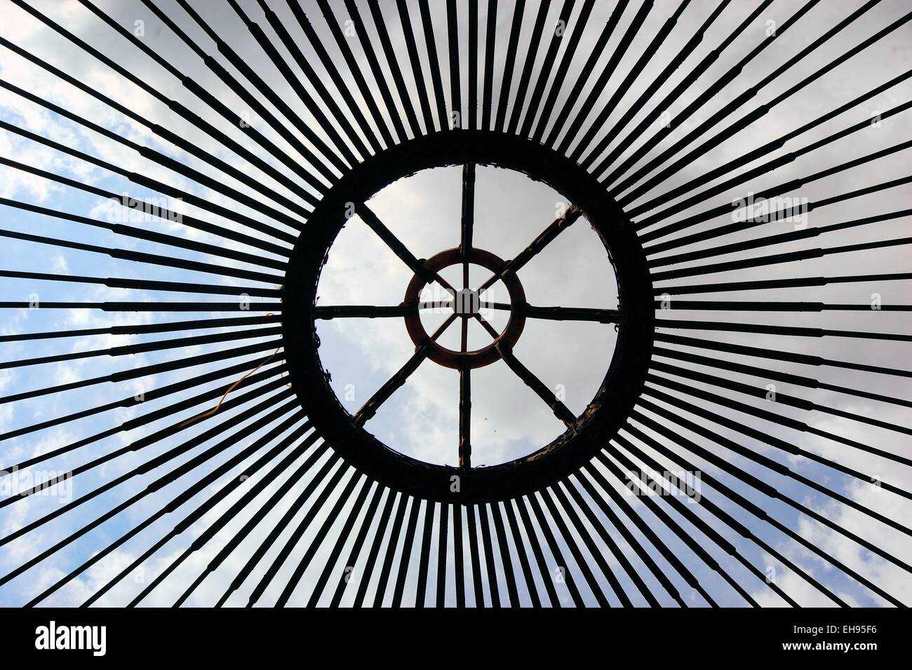 Mongolian felt tent hi-res stock photography and images - Alamy
