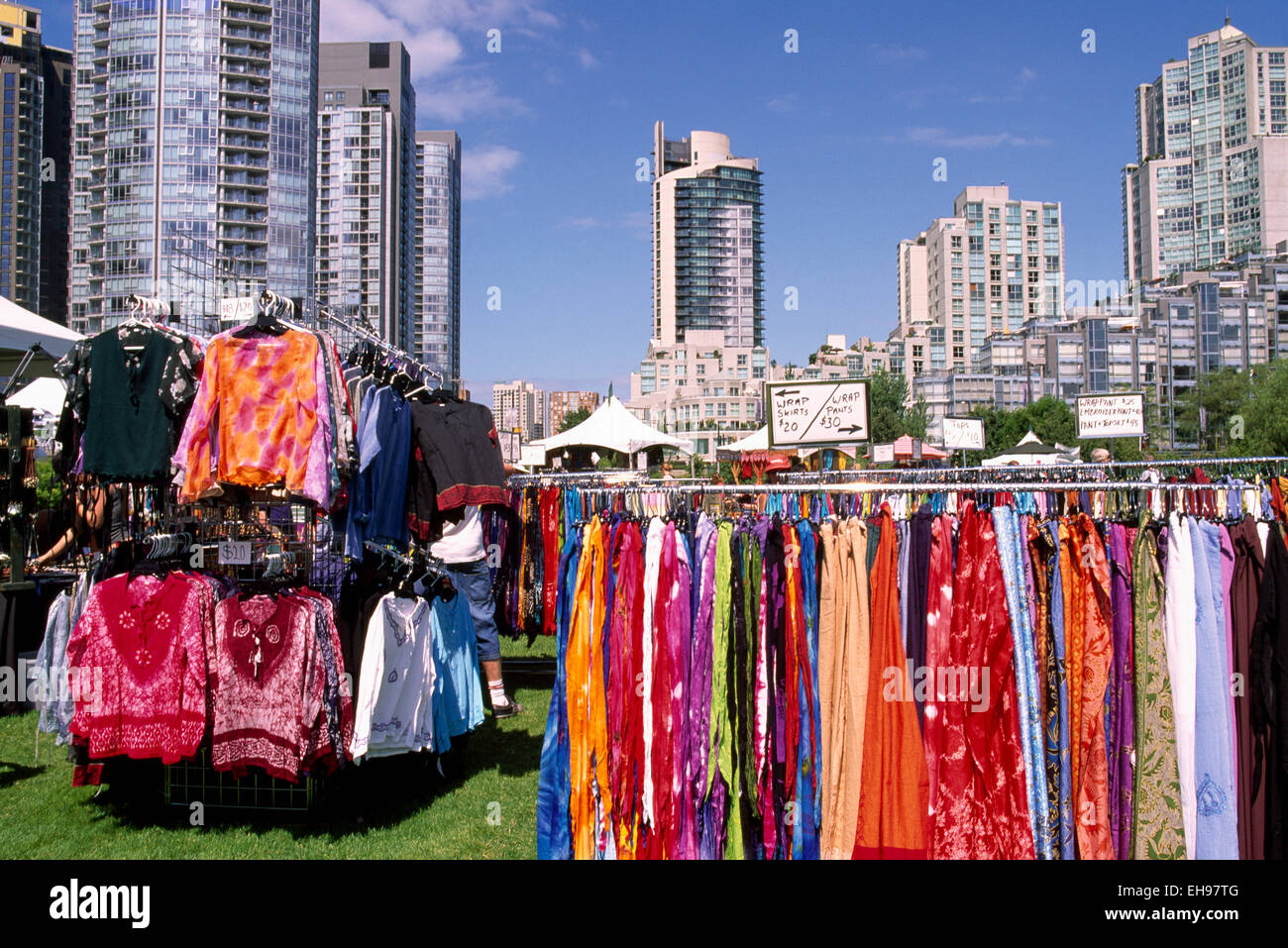 Yaletown, Vancouver, BC British Columbia, Canada Clothing from