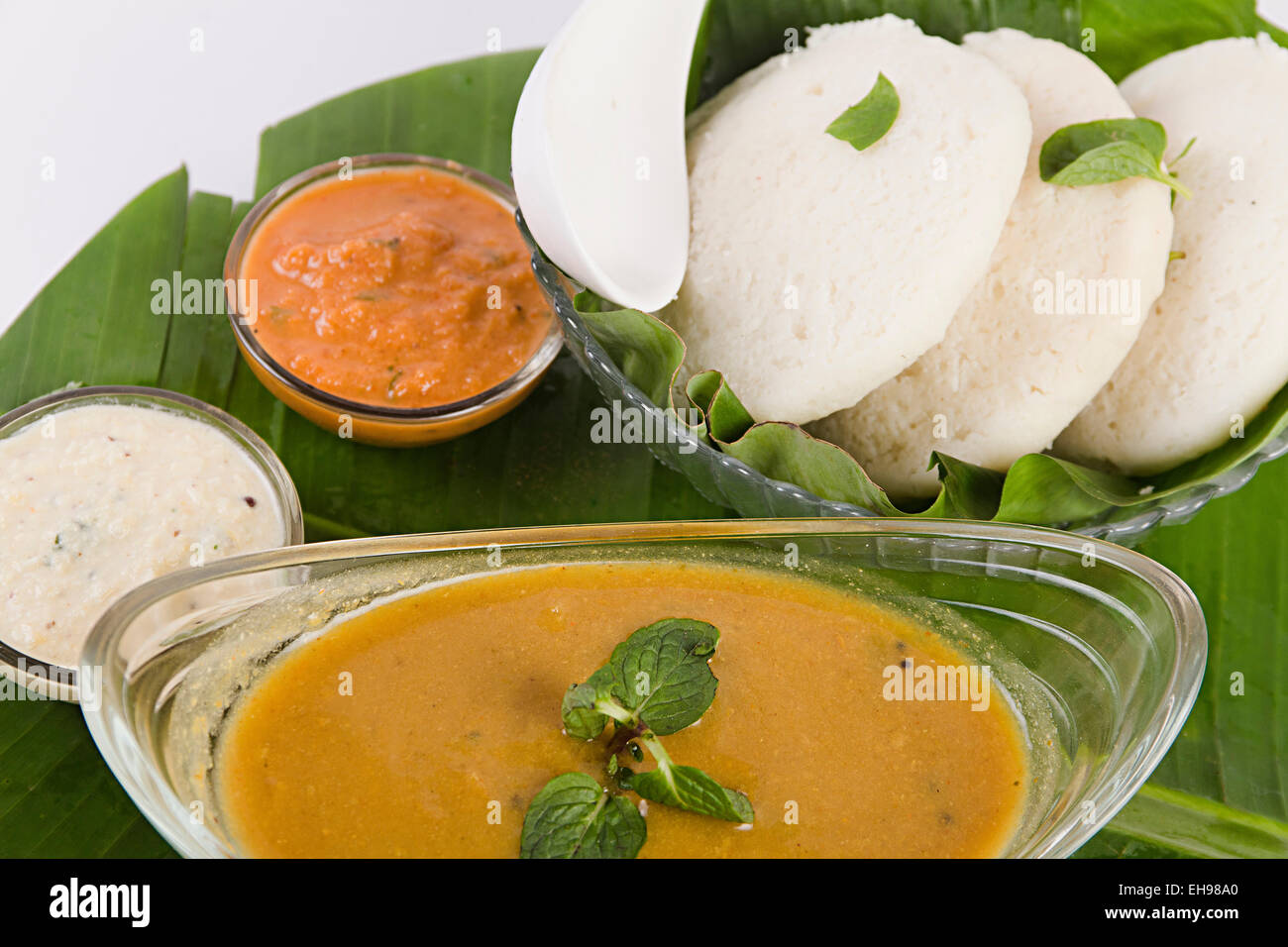 South indian food idli chutney hi-res stock photography and images - Alamy