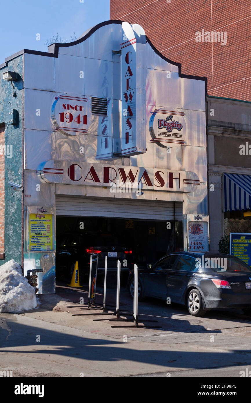 Car Wash USA Stock Photo Alamy