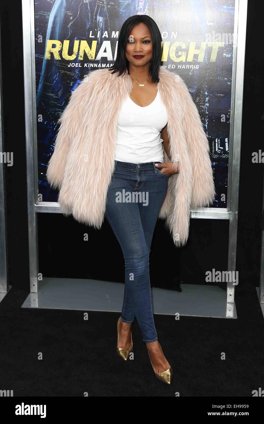New York, USA. 9th March, 2015. Actress Garcelle Beauvais attends the premiere of 'Run All Night' at AMC Loews Lincoln Square on March 9, 2015 in New York City. Credit:  Debby Wong/Alamy Live News Stock Photo