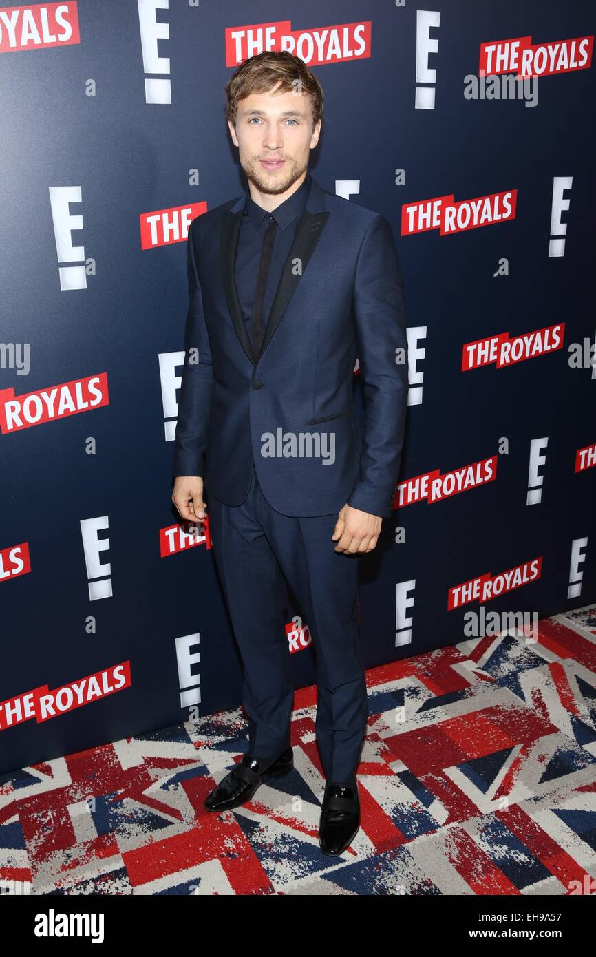New York, NY, USA. 9th Mar, 2015. William Moseley at arrivals for THE ROYALS Series Premiere on E!, The Top of The Standard, New York, NY March 9, 2015. Credit:  Andres Otero/Everett Collection/Alamy Live News Stock Photo