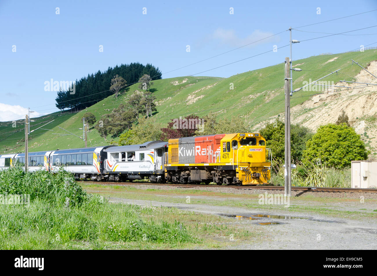 Auckland to wellington train hires stock photography and images Alamy