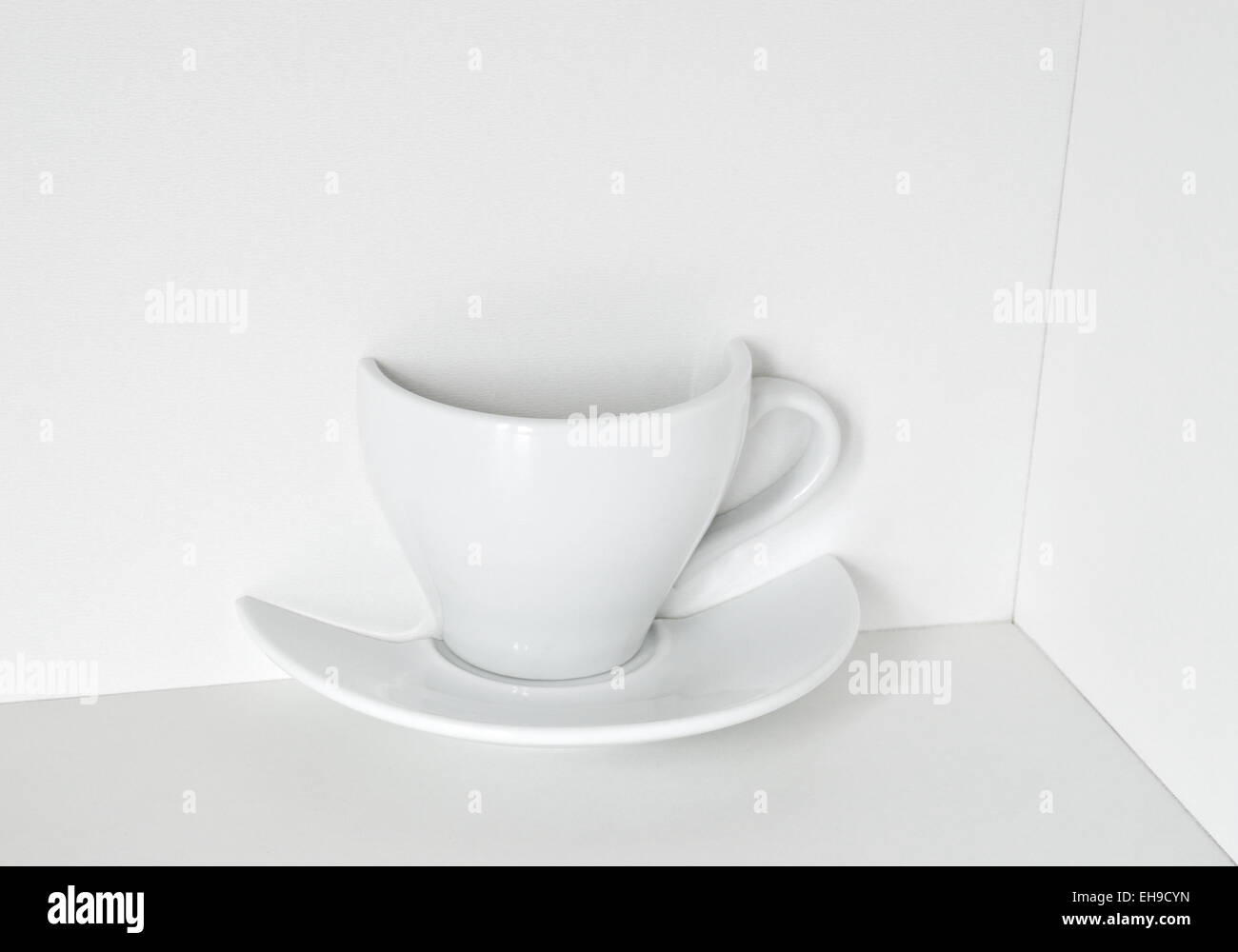Half a cup Stock Photo - Alamy