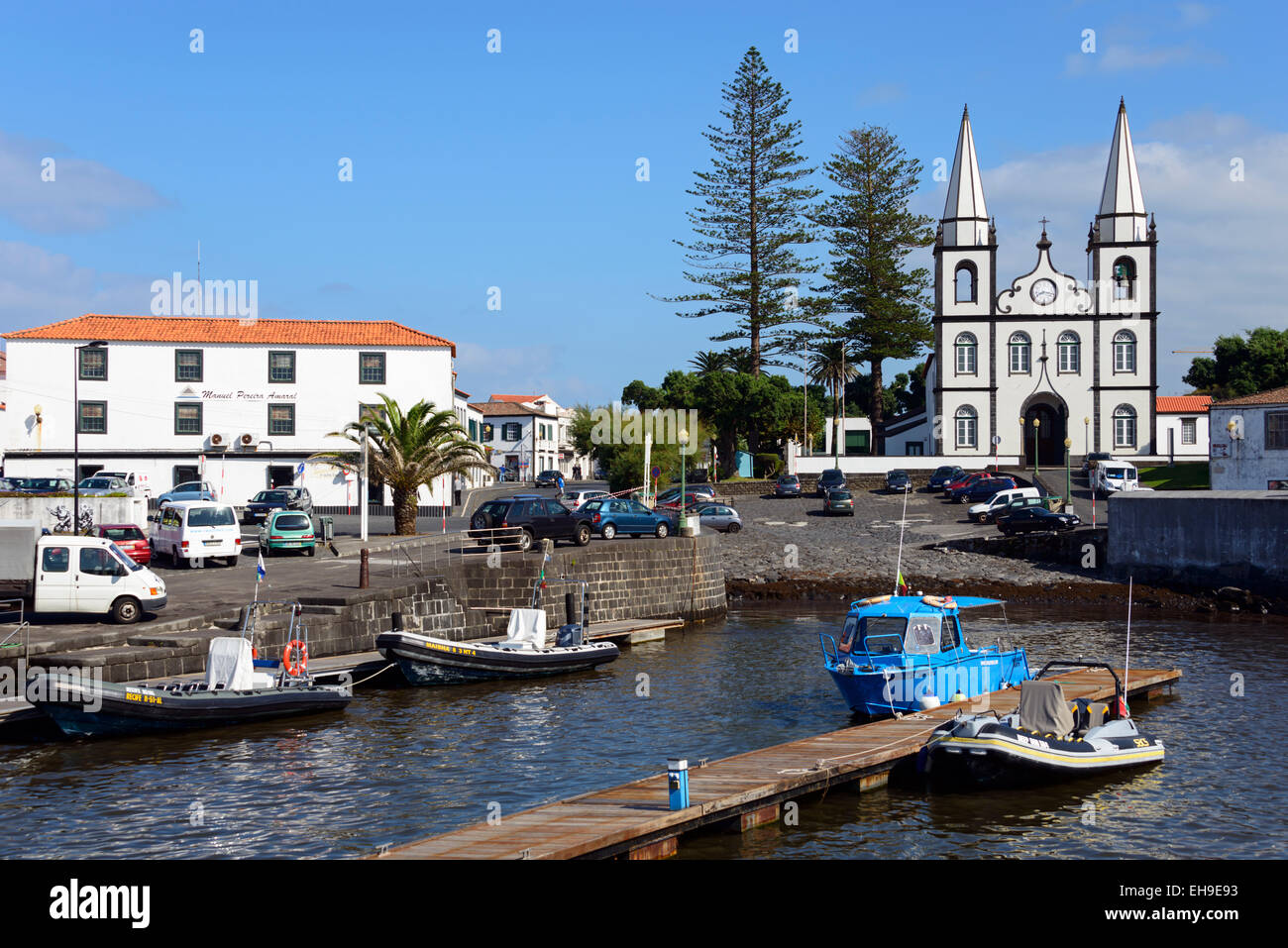 Church of Santa Maria Madalena, Madalena do Pico, Pico Island, Azores ...