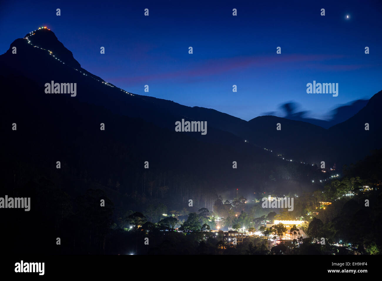 Adams peak sri lanka hi-res stock photography and images - Alamy