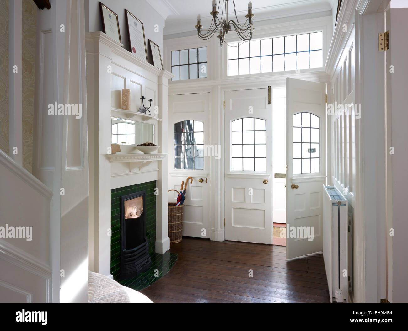 Edwardian Fireplace Stock Photos Edwardian Fireplace Stock