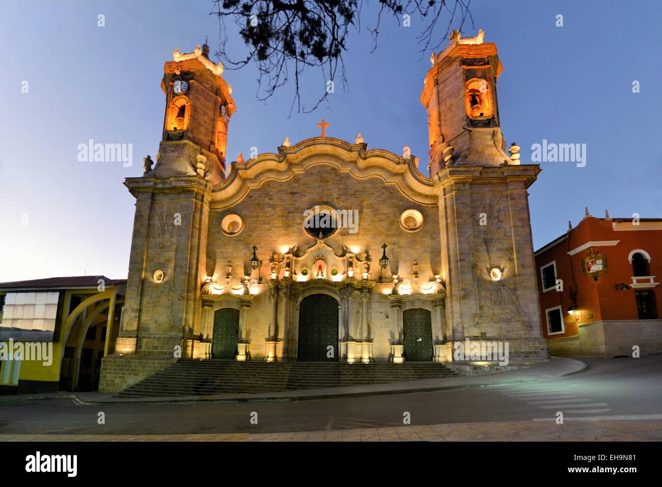 Cathedral in Potosi, Bolivia Stock Photo