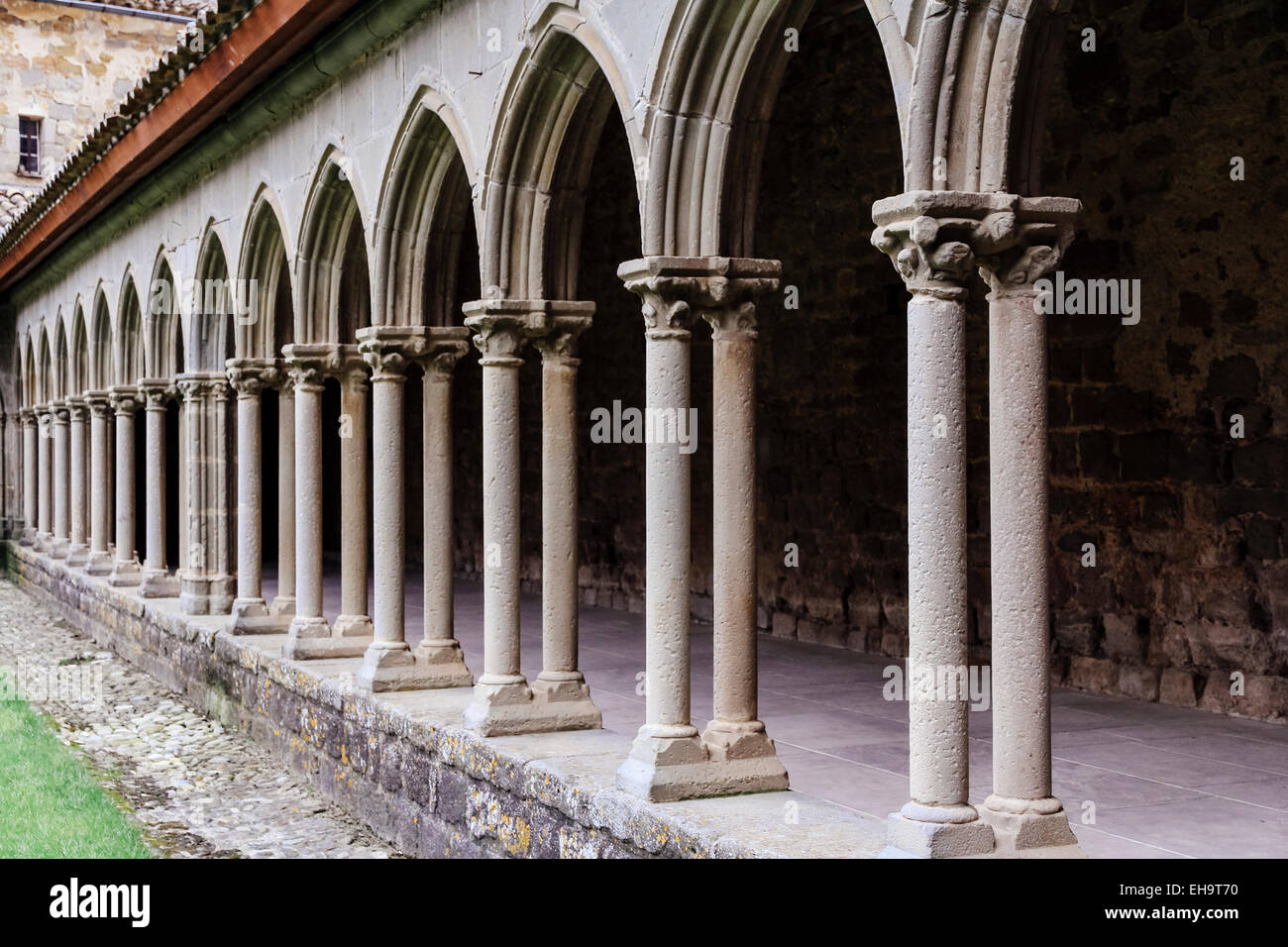 Cloisters of Benedictine Abbey of SaintHilaire, SaintHilaire, Aude