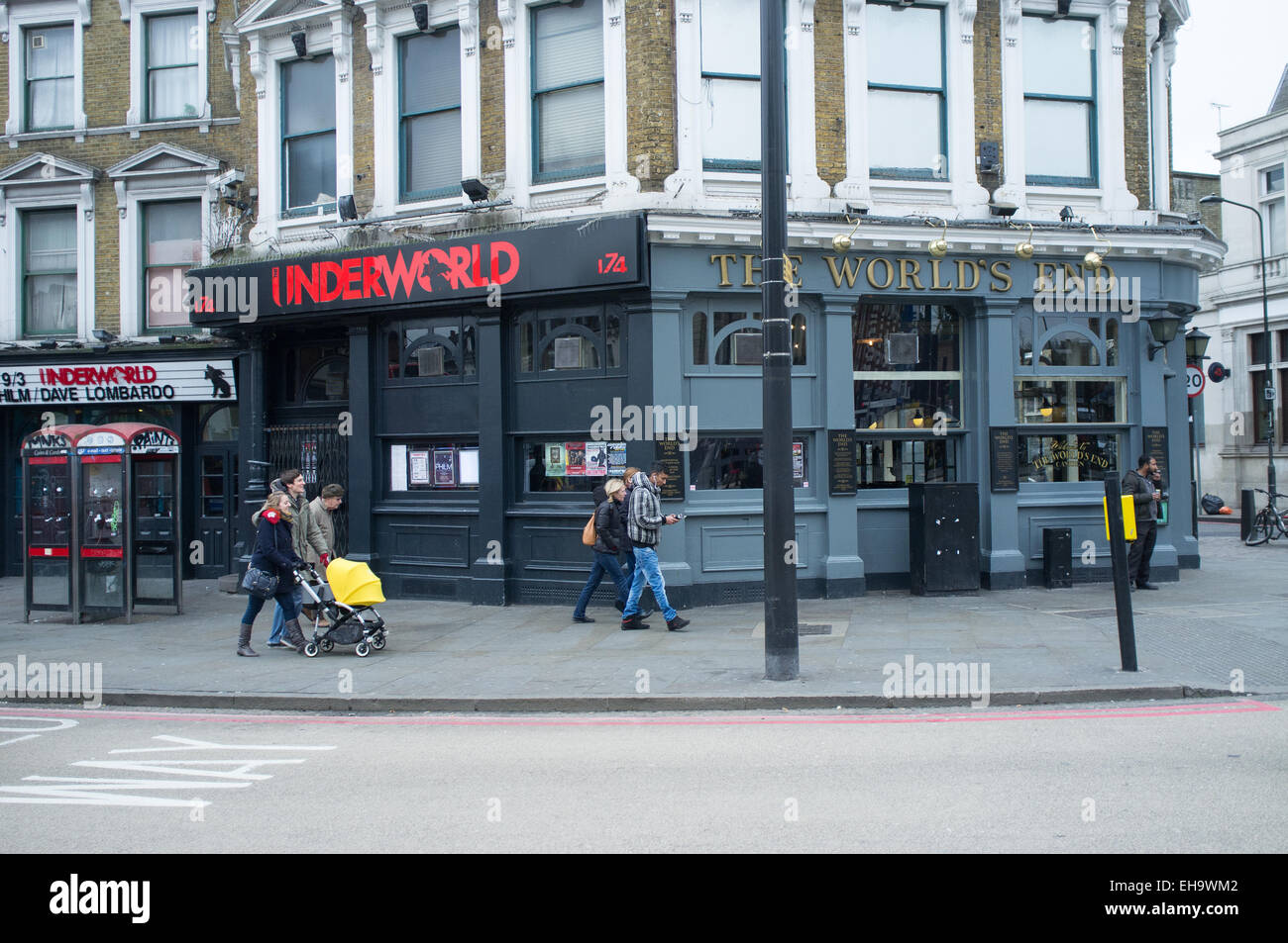The Worlds End Pub and Underworld music venue in Camden, London Stock