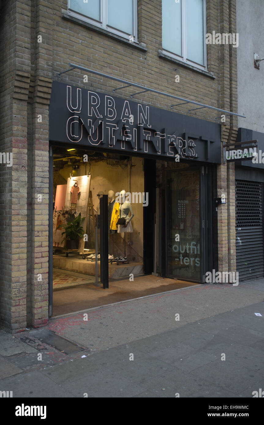 Urban Outfitters clothes shop in Camden Stock Photo Alamy