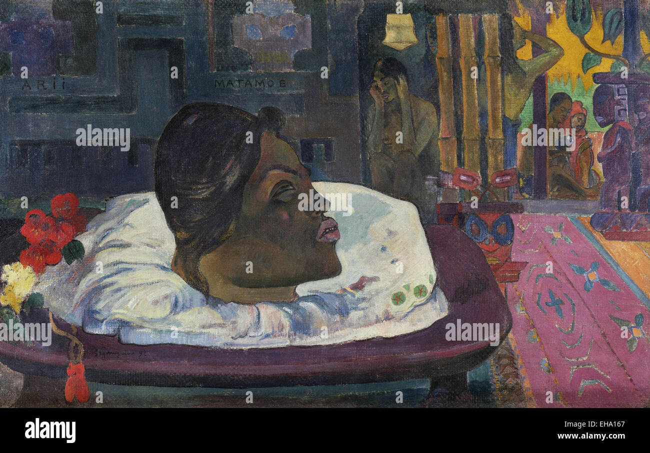 Paul Gauguin  Arii Matamoe (The Royal End) Stock Photo
