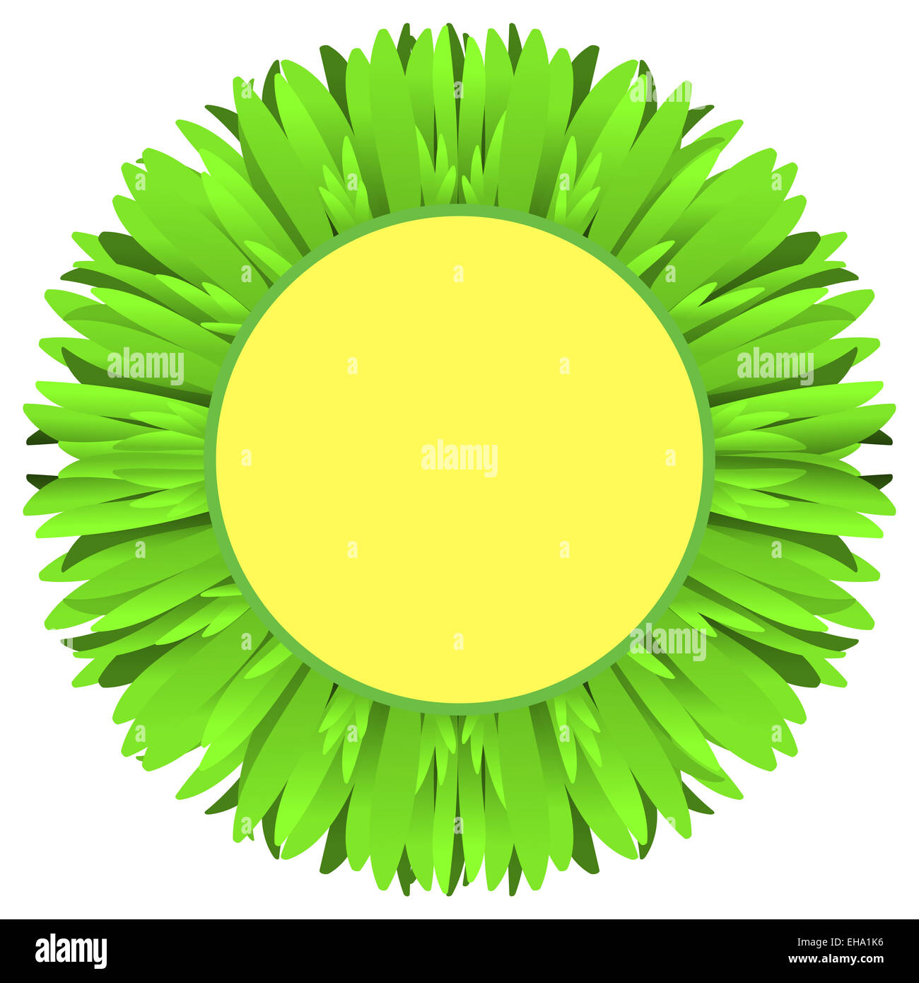 Round frame spring landscape hi-res stock photography and images - Alamy