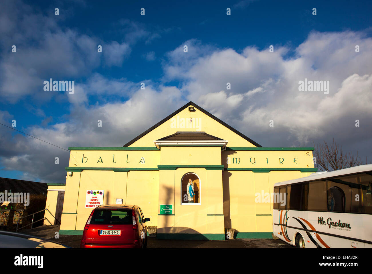 Halla Muire - Hall of Mary, Glencolumkille Donegal, Ireland. (C) Dave Walsh 2015 Stock Photo