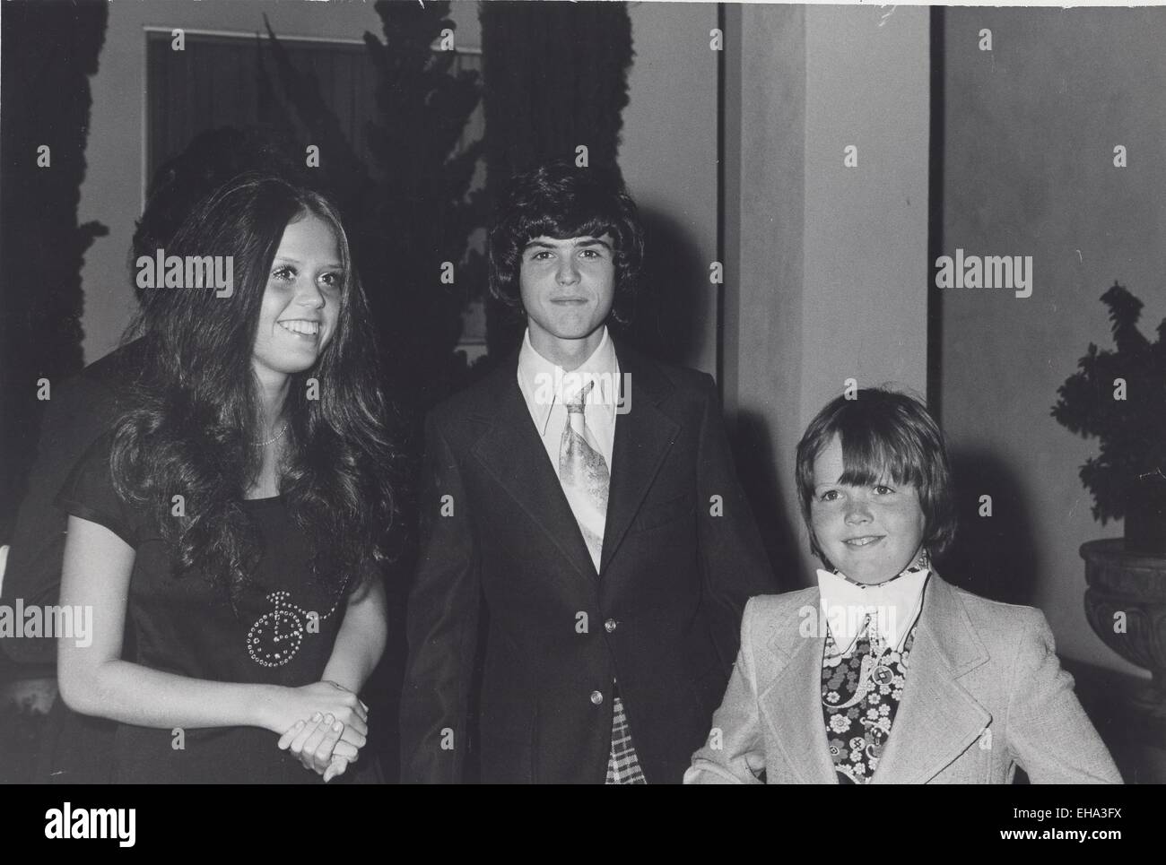 Donny Osmond With Marie Osmond And Jimmy Osmond At The Reception For Wedding Of Merrill Osmond C Phil Raoch Globe Photos Zuma Wire Alamy Live News Stock Photo Alamy