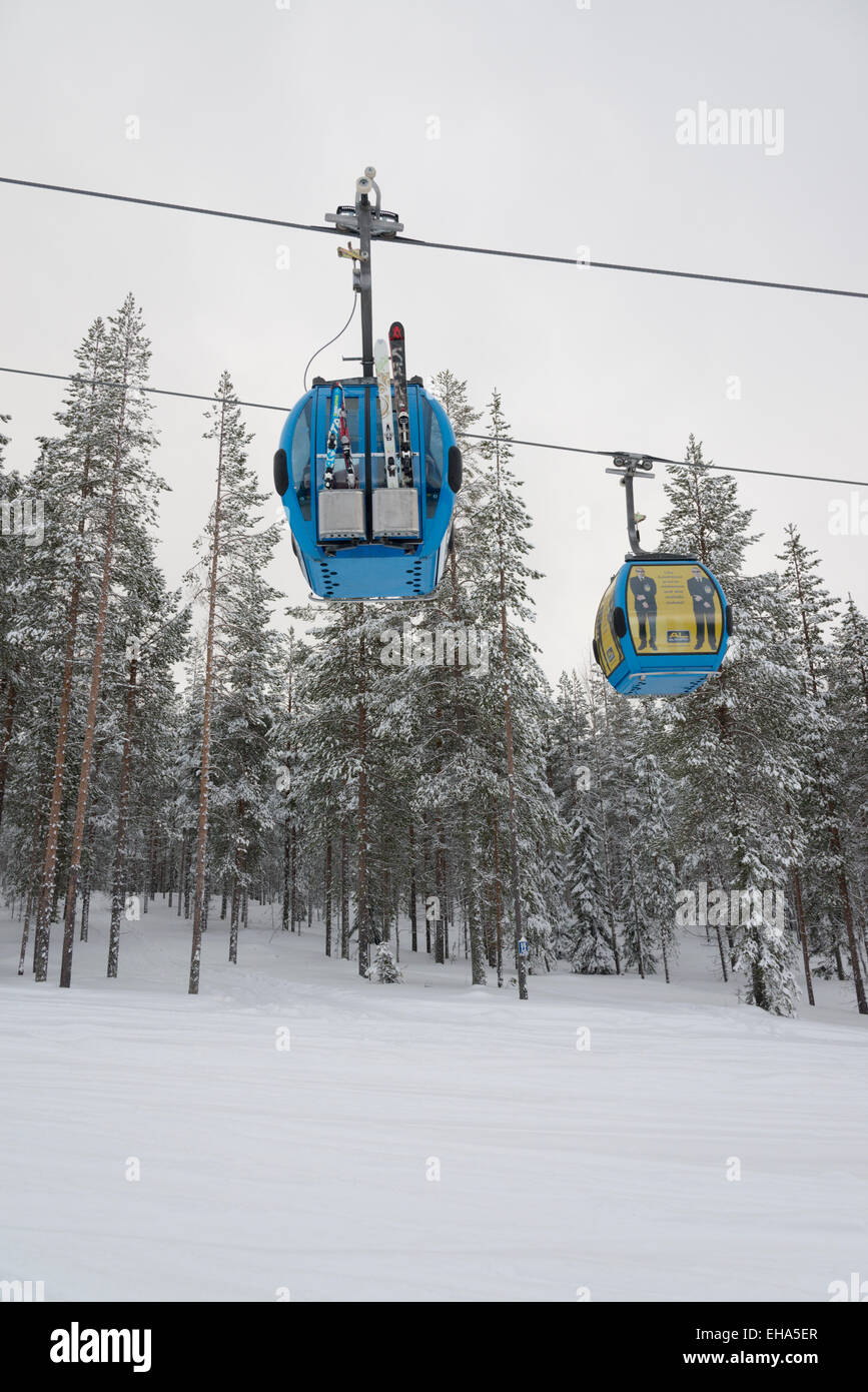 Levi finland gondola hires stock photography and images Alamy