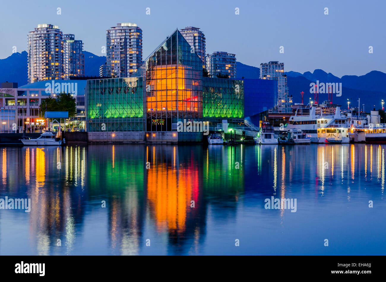 The Edgewater Casino, False Creek, Vancouver, British Columbia, Canada Stock Photo