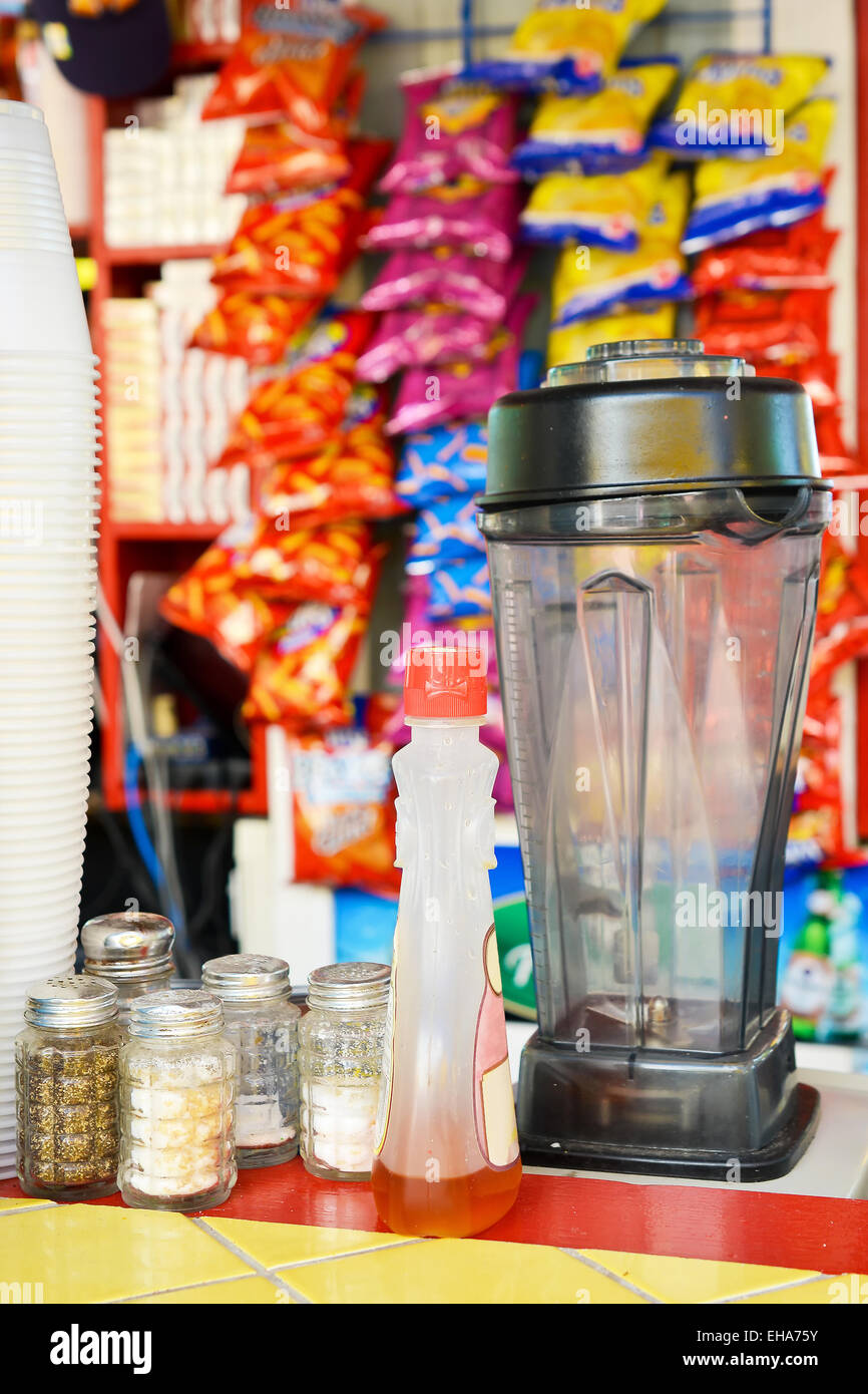 Mixers for making cocktails Stock Photo Alamy