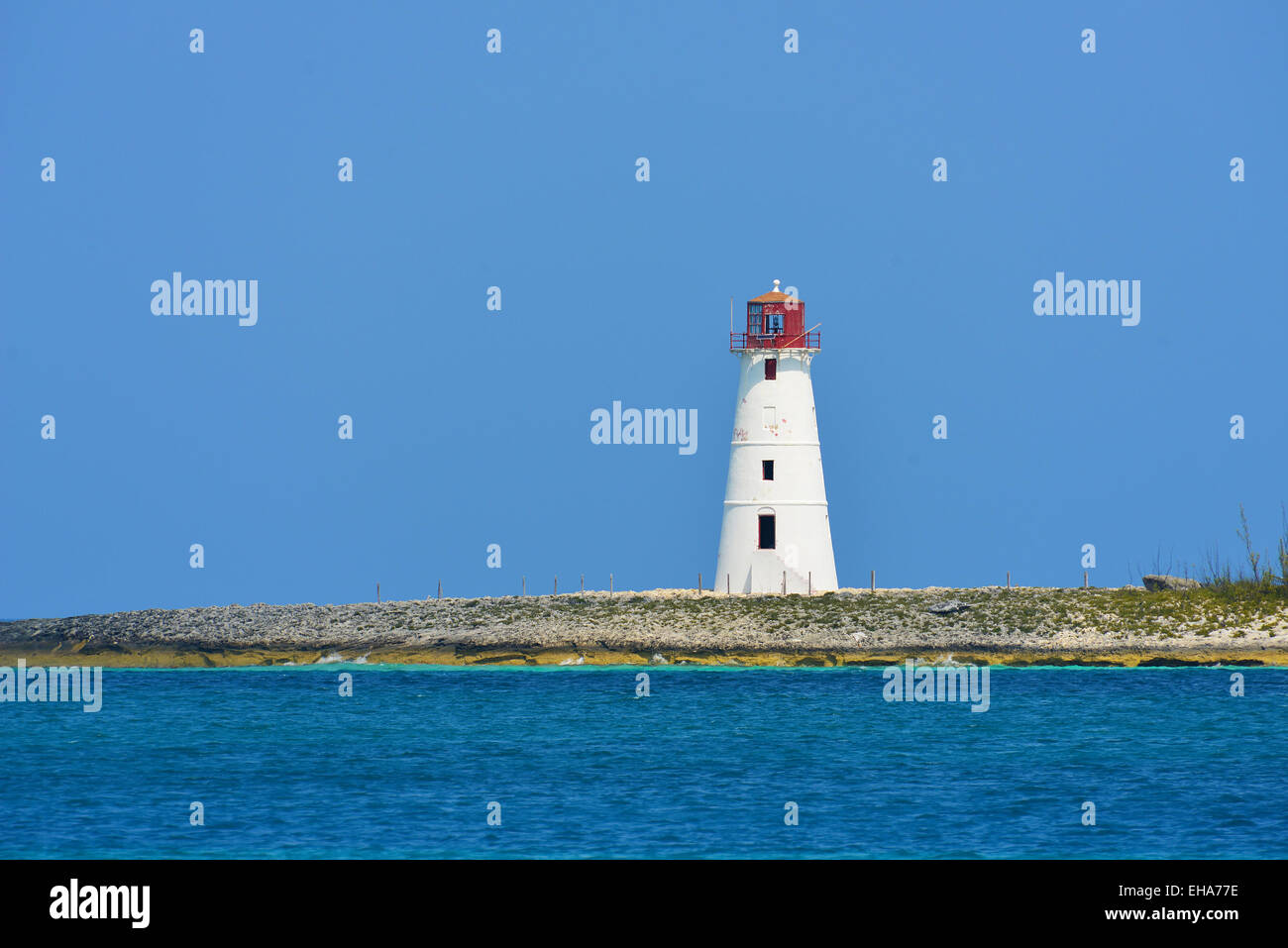 Lighthouse in Nassau Bahamas Stock Photo Alamy