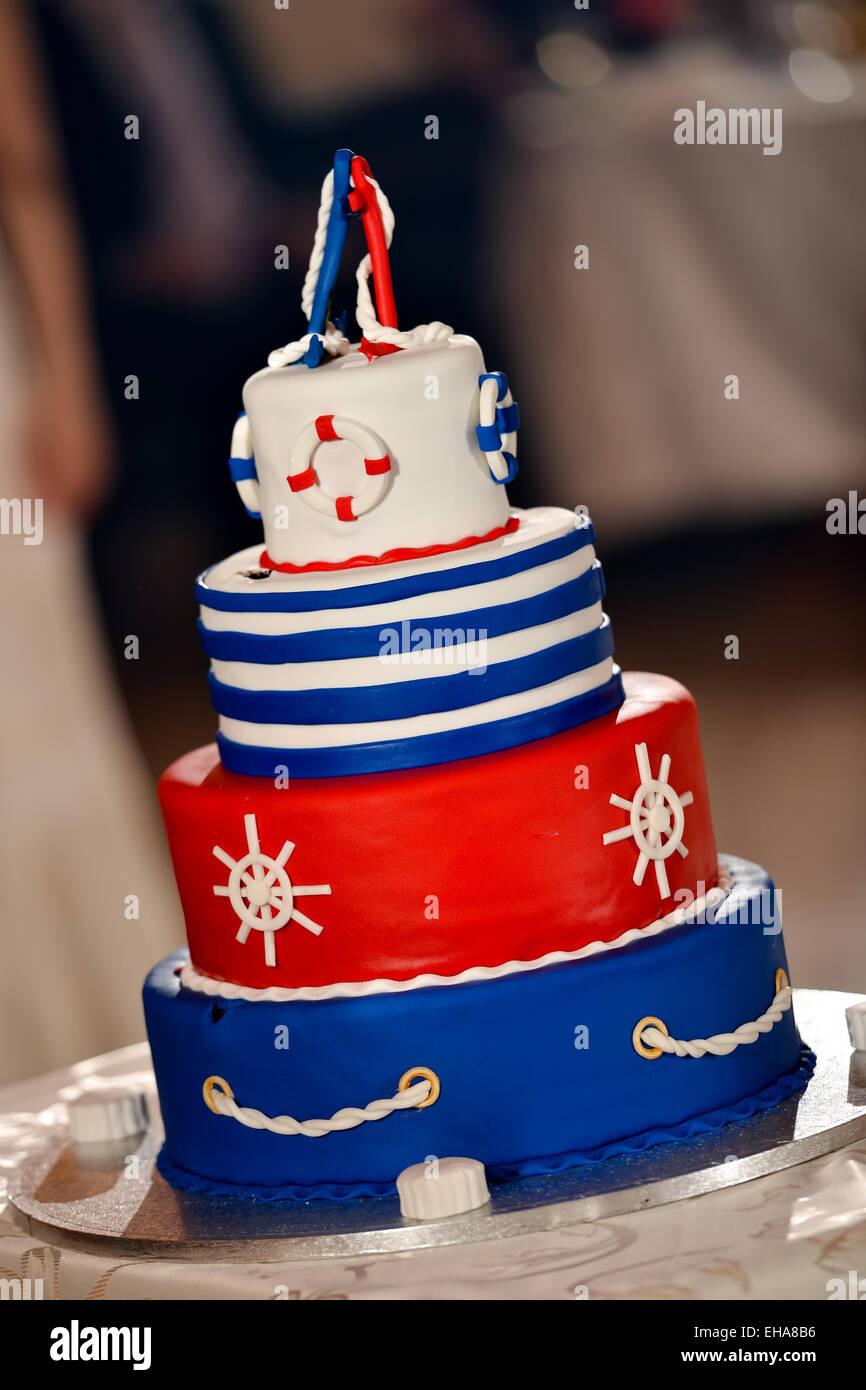 Navy Birthday Cake Stock Photos & Navy Birthday Cake Stock Images - Alamy