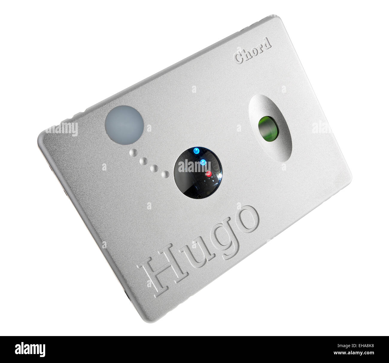 Chord Hugo. Mobile DAC / headphone amp. Chord Electronics digital audio converter. Stock Photo